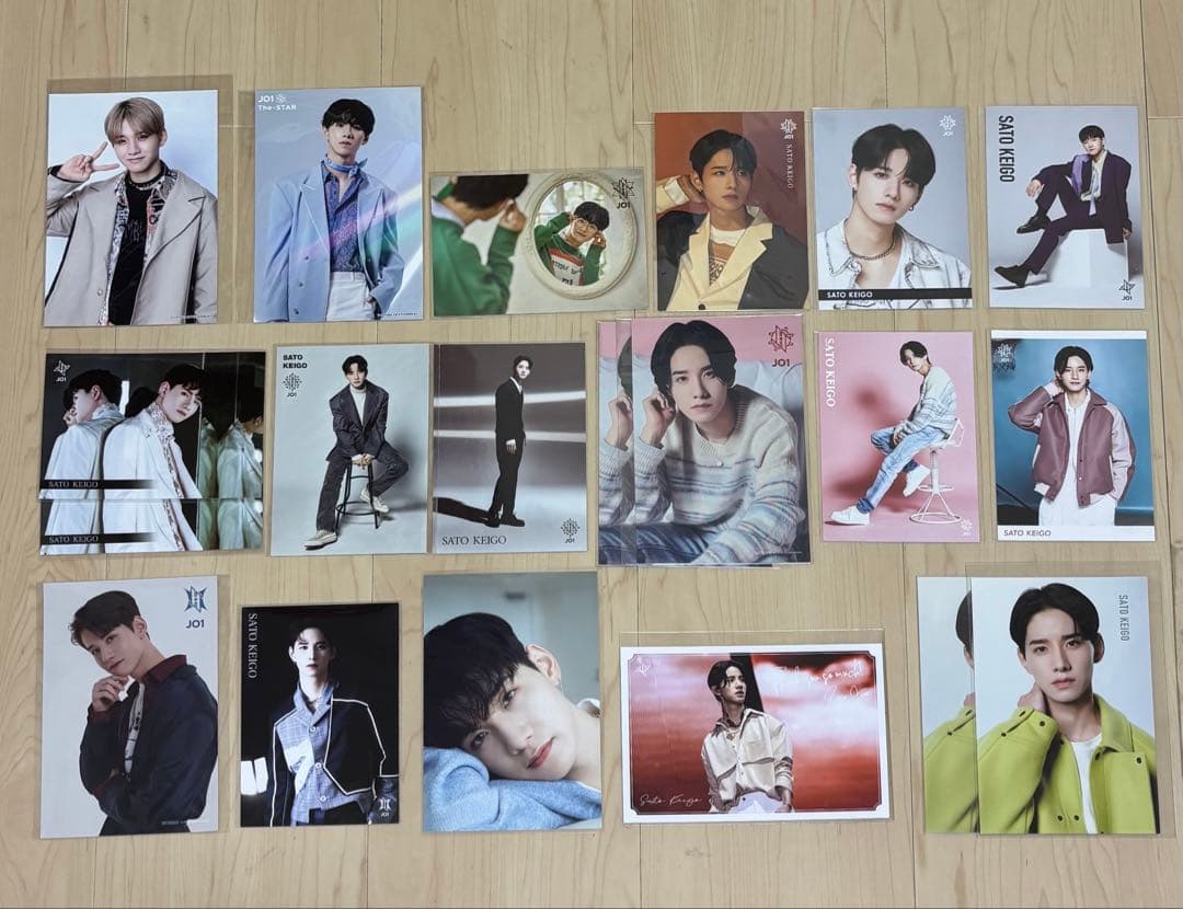 JO1 佐藤景瑚 グッズ 200点以上 まとめ売り ビラ 名札