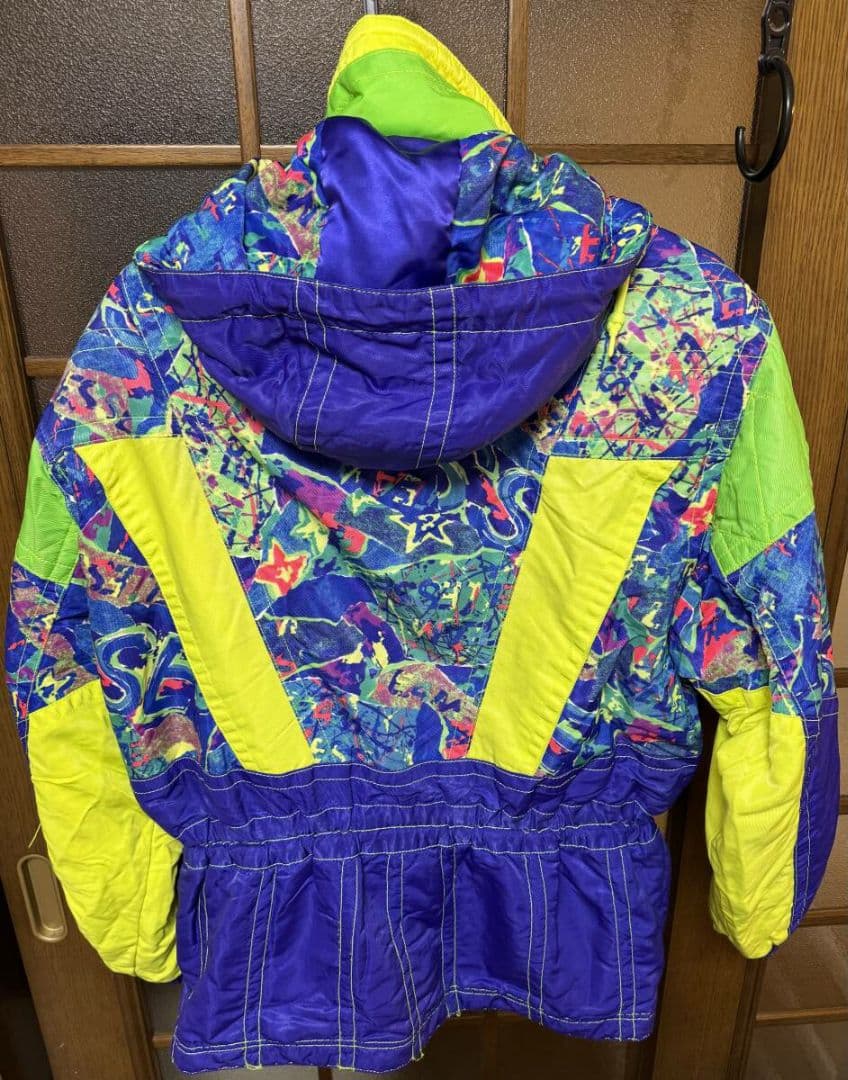 ellesse エレッセ スキーウェア 上下セット Mサイズ 昭和レトロ