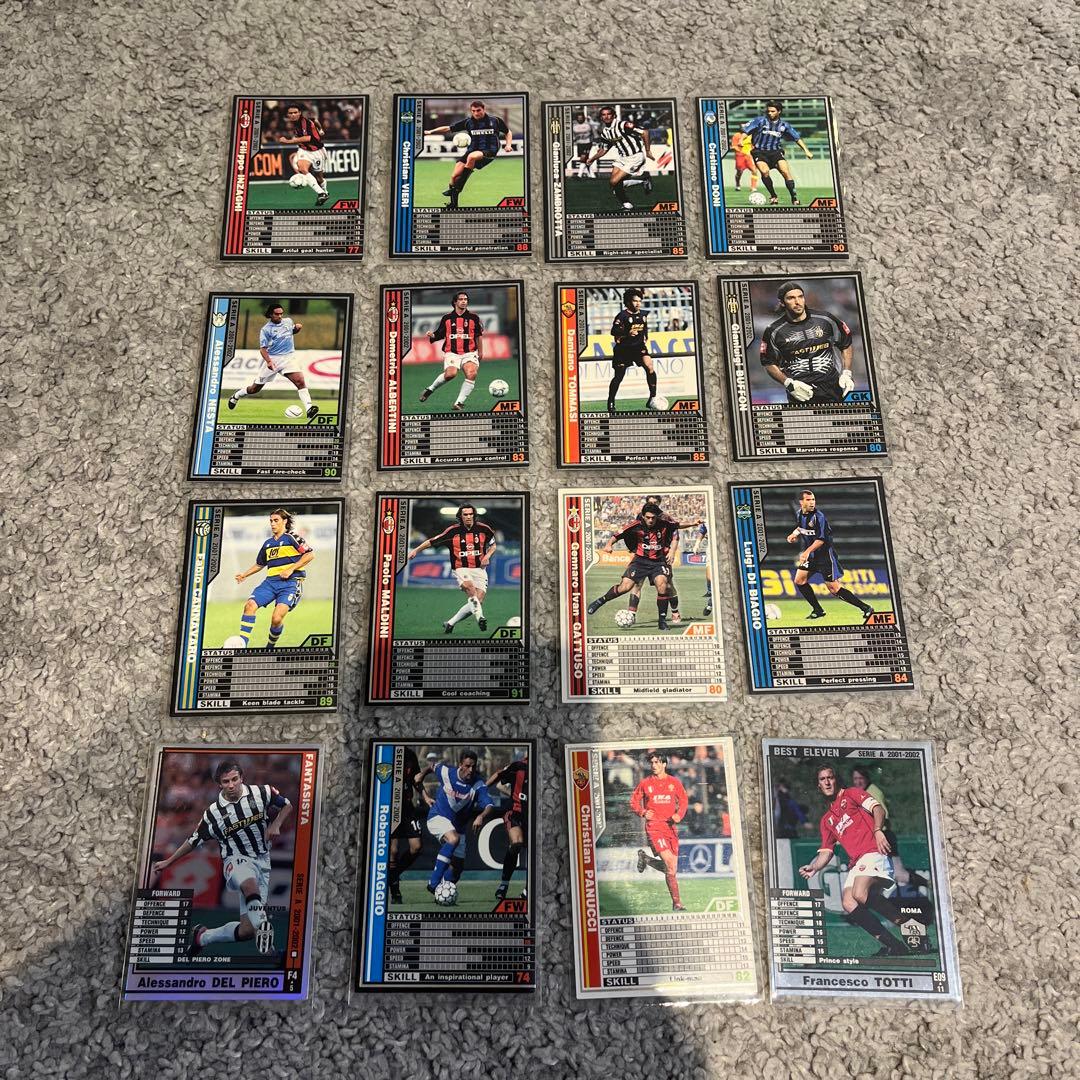 wccf 2001-2002 サッカー　カード