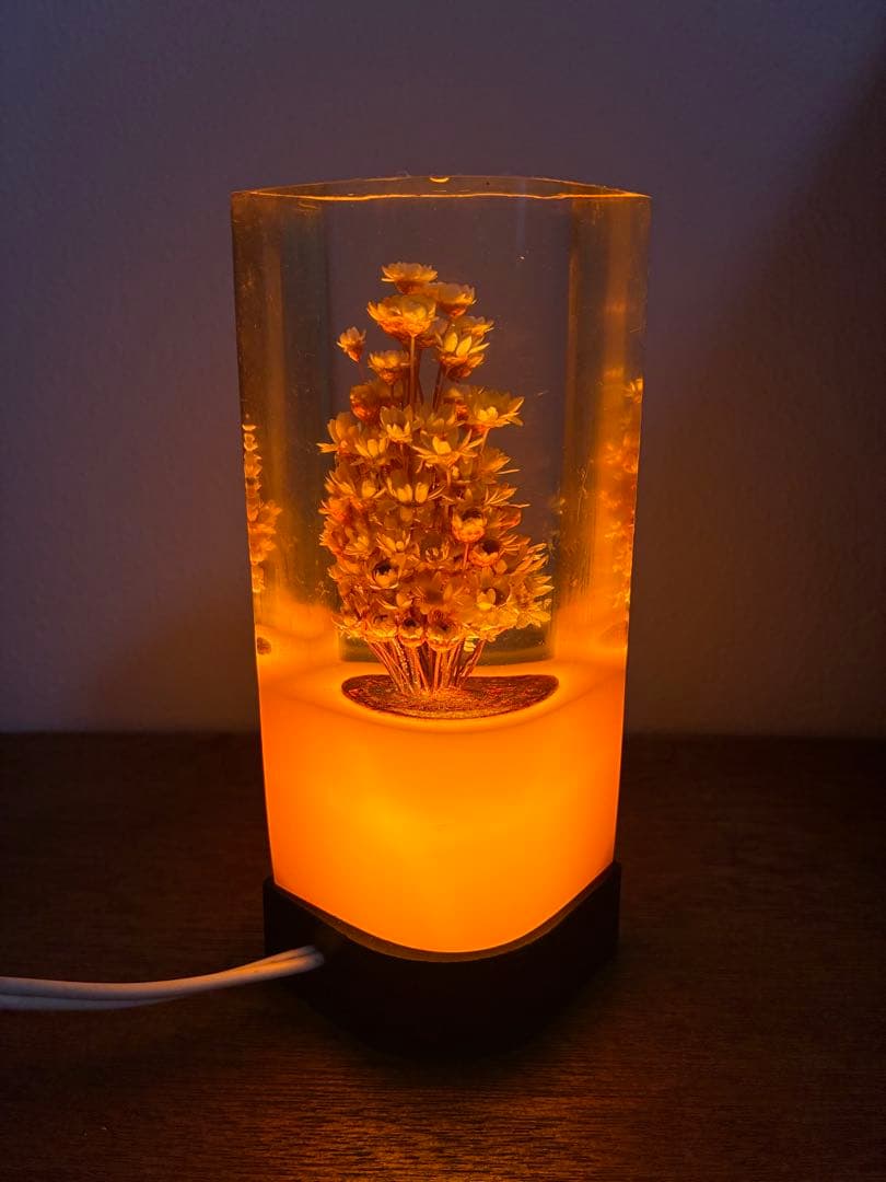 希少 美品 水中花 照明 昭和 レトロ レトロ照明 レトロ雑貨 レトロポップ