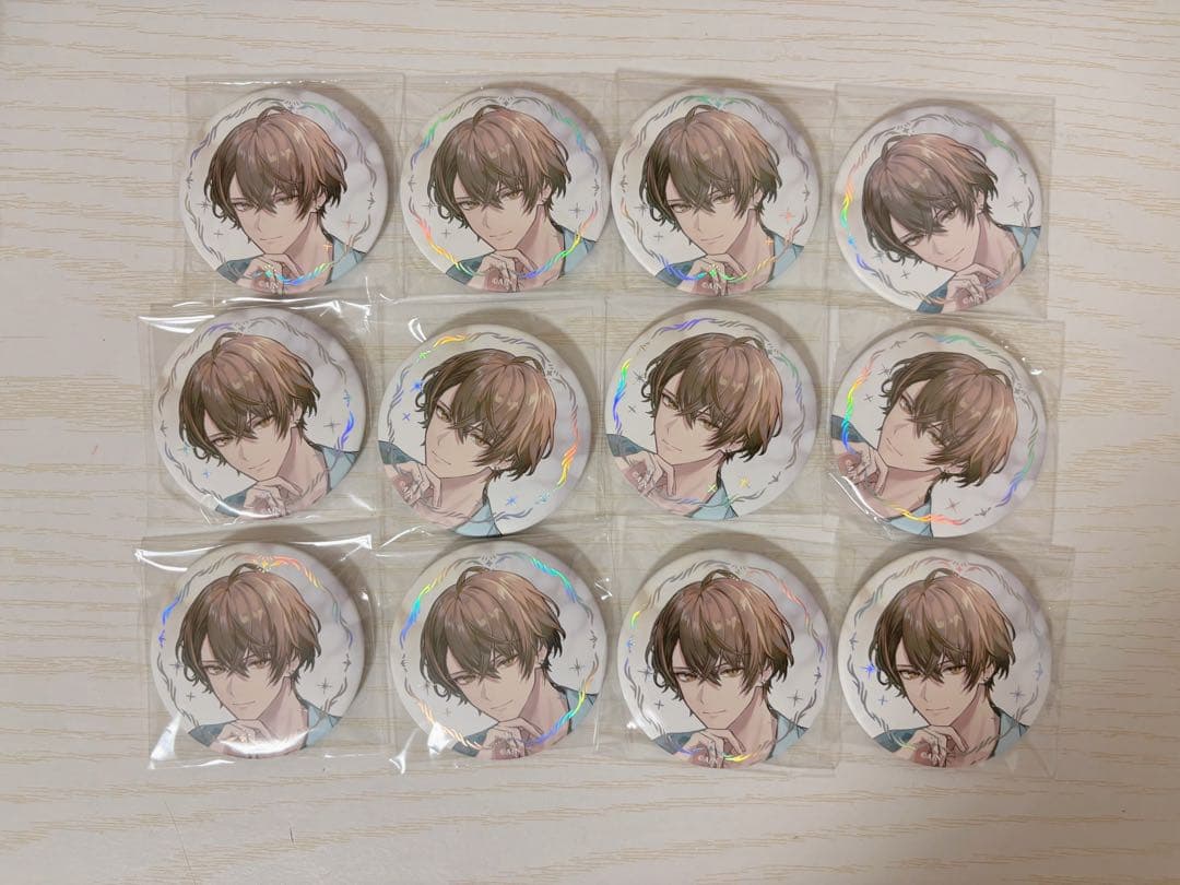 にじさんじ ART OF NIJISANJI缶バッジ 加賀美ハヤト 12点セット