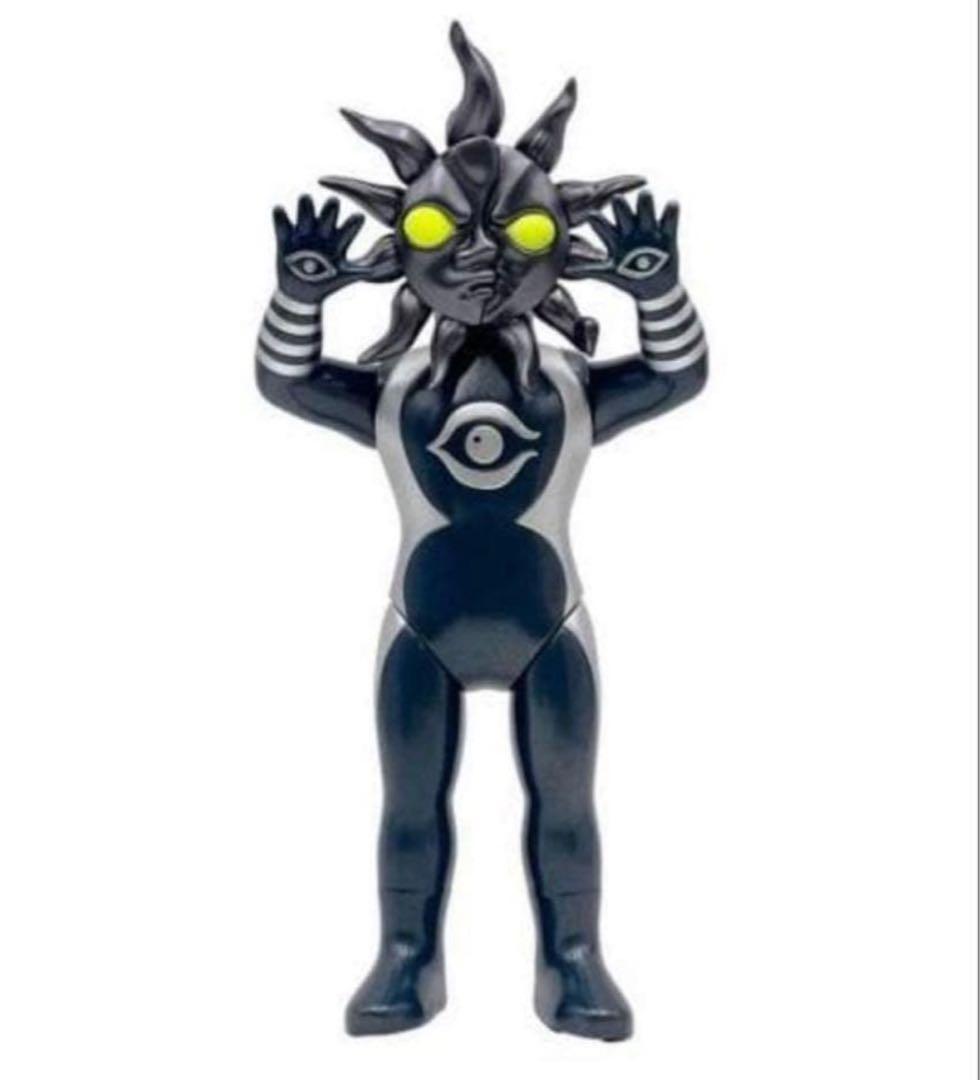 超復刻版タローマンソフビ人形 (ブラックタローマン) / タローマン ソフビ