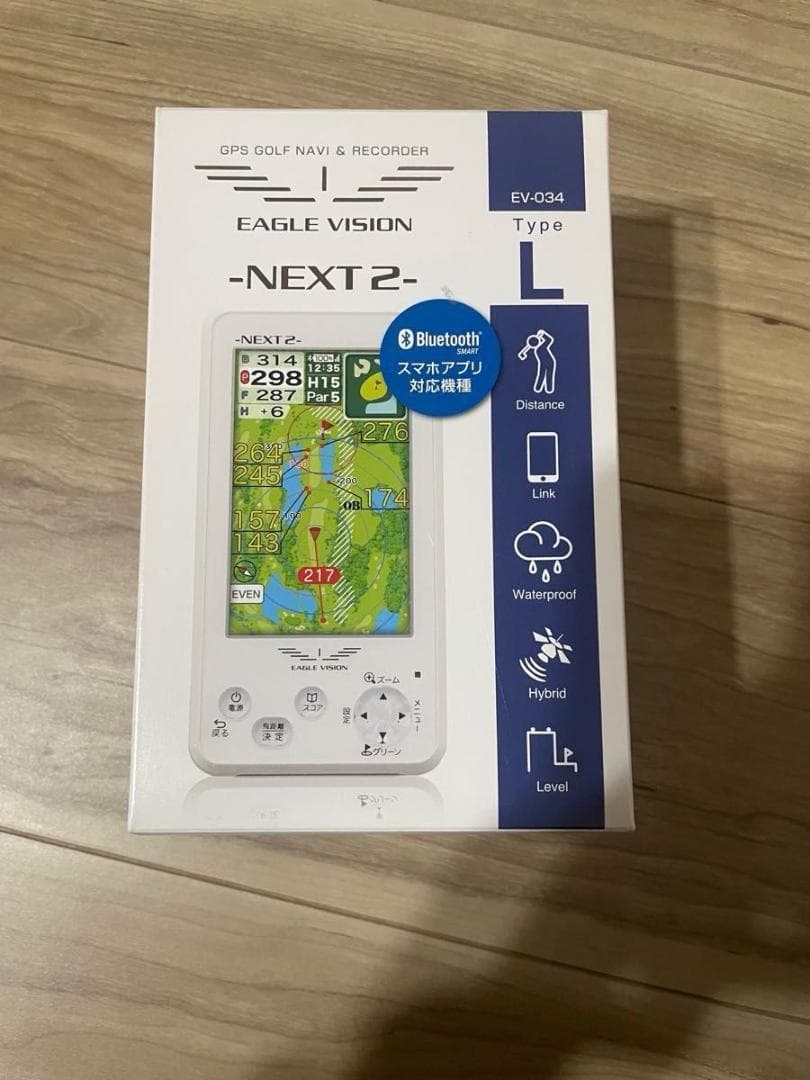 ラウンド用品・アクセサリー EAGLE VISION NEXT2 EV-034 GPS GOLF NAVI