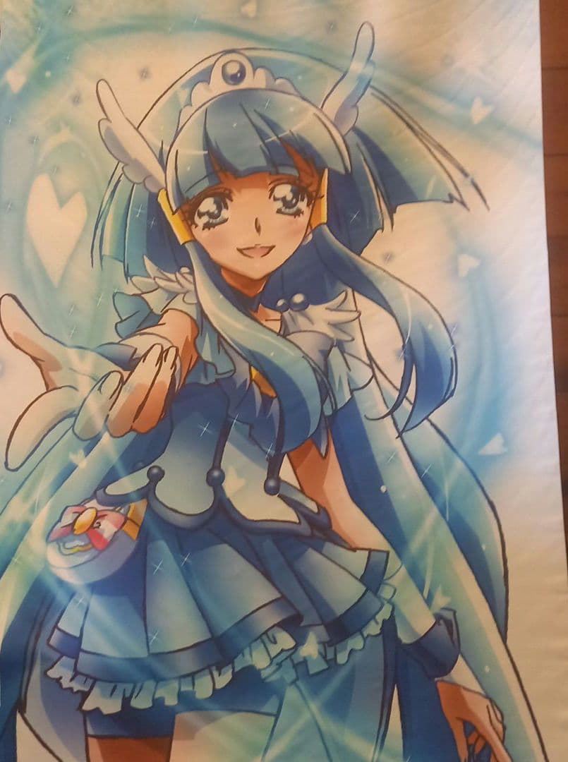 ☆スマイルプリキュア♪等身大タペストリー☆彡キュアビューティ♪