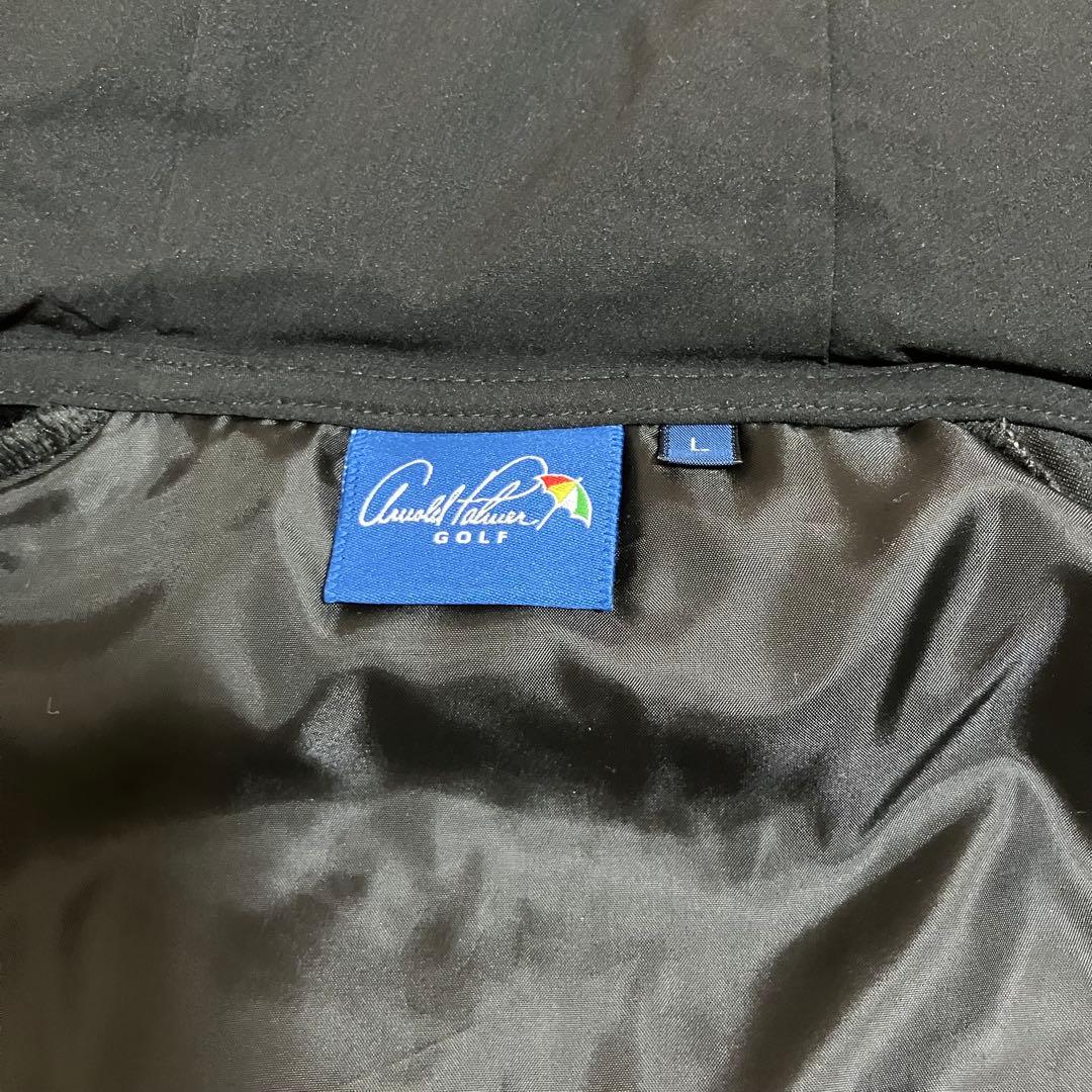 美品！Arnold Palmer Golf ブラックジャケット フード付き