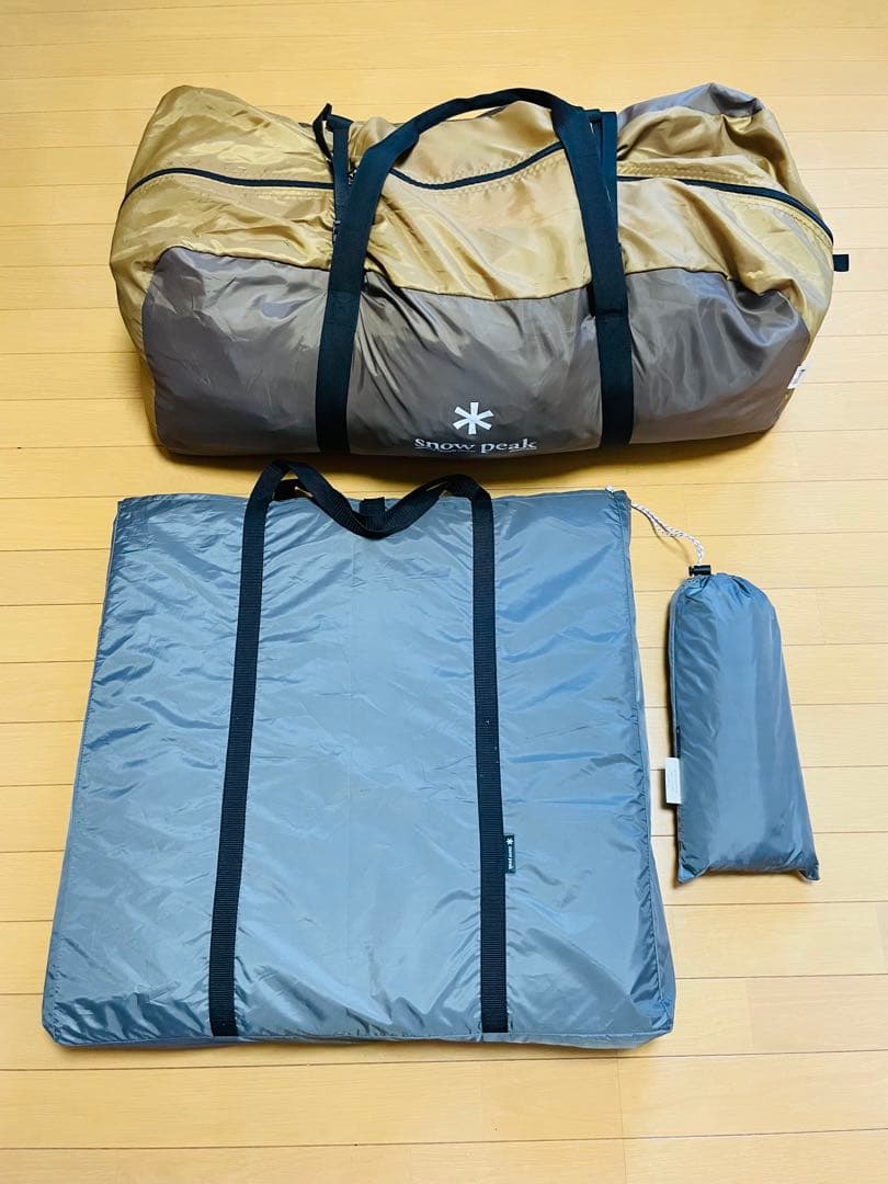 美品スノーピーク　エルフィールドテント　インナーマットシート付き　(ペグ無し)