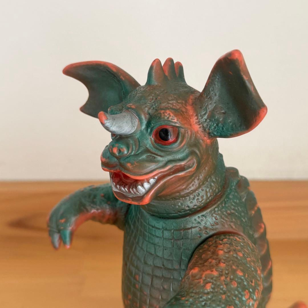 【クロロ】バラゴン1期 マルサン ソフビ 当時物