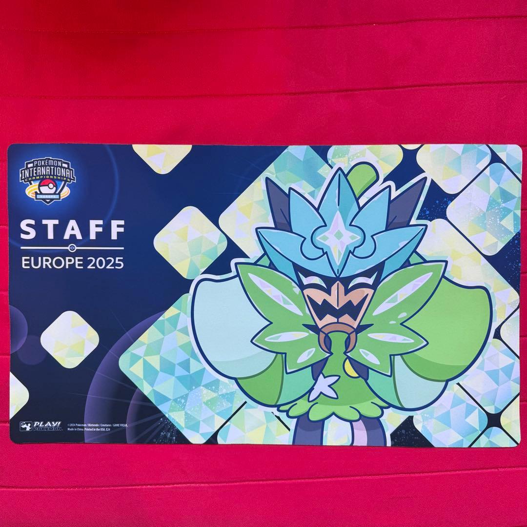 【特価】ポケモン　プレイマット　海外　EUIC オーガポン　スタッフ　海外限定