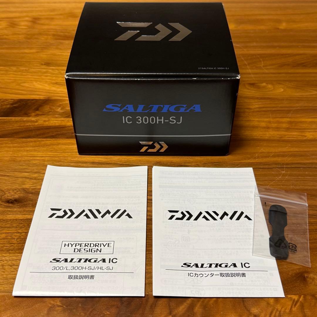 DAIWA 21 ソルティガ SALTIGA IC 300H-SJ ベイトリール