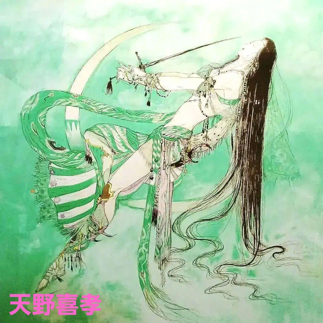 お値引き中 ファイナルファンタジー 天野喜孝 版画