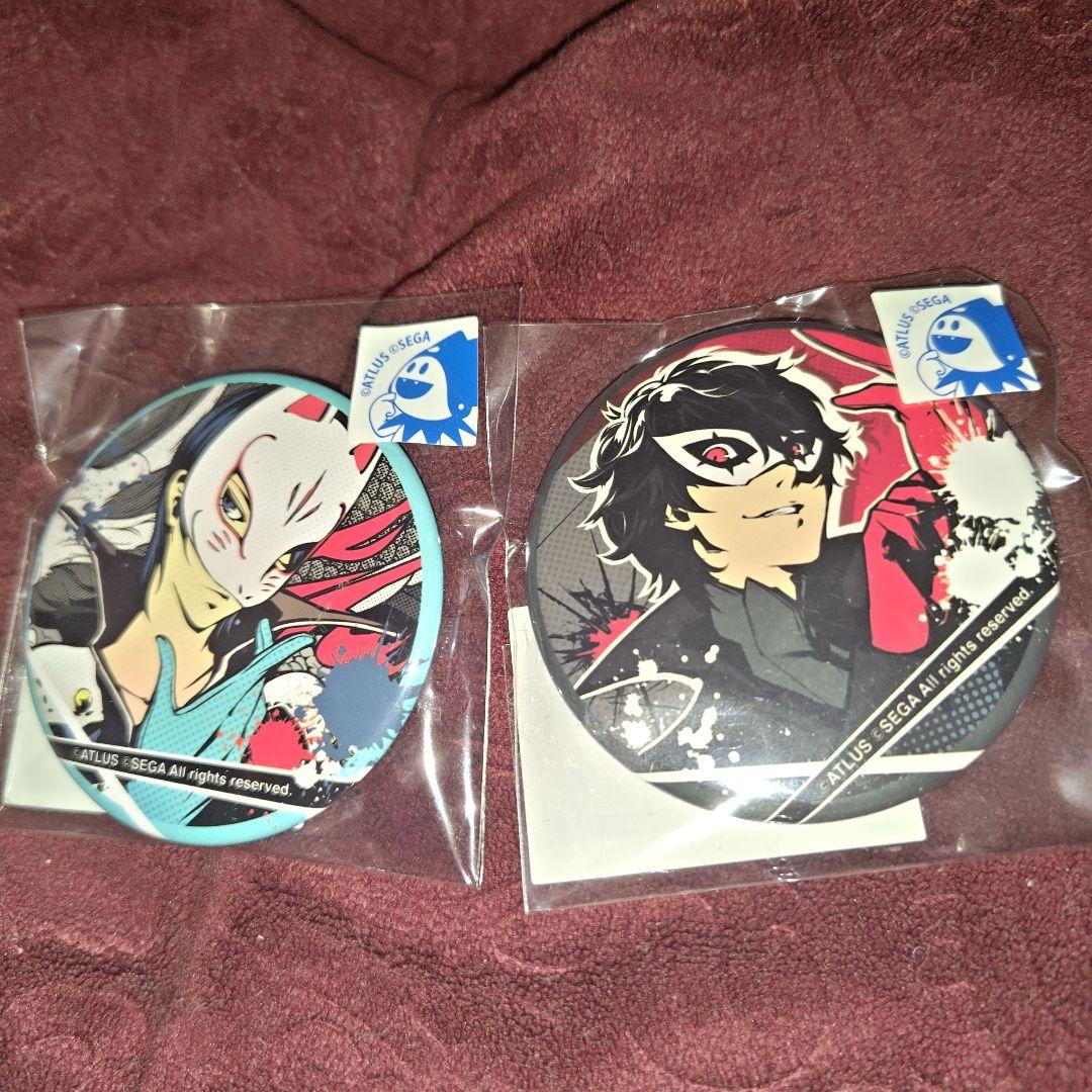 ペルソナ5 総攻撃 缶バッジ コトブキヤ 2個セット