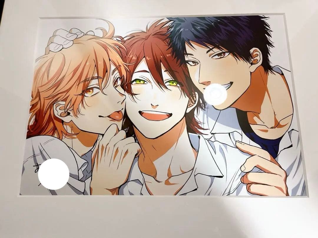 ヤリチン⭐︎ビッチ部　直筆サイン入り複製原画　おげれつたなか