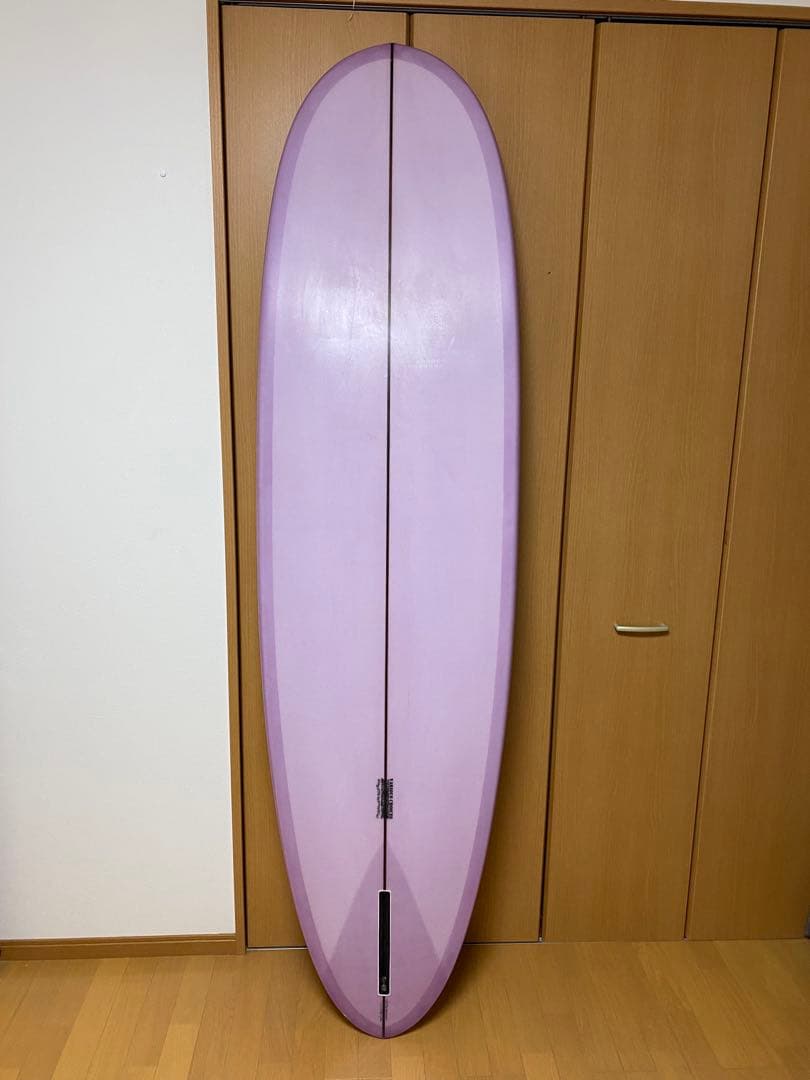7.4 ミニロングボード　ミッドレングス　ダブルバブル　パスモデル　サーフボード