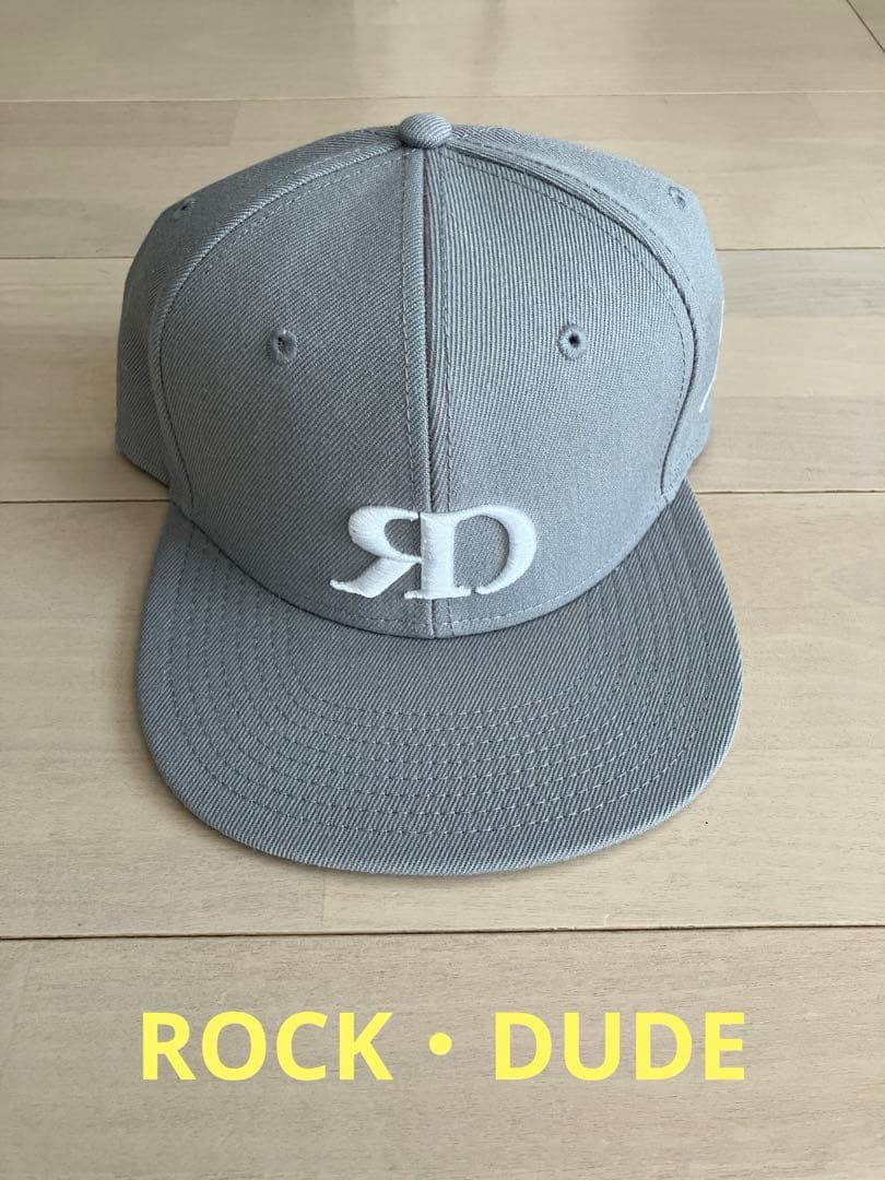 ☆未使用☆ ROCK・DUDE フラットキャップ グレー