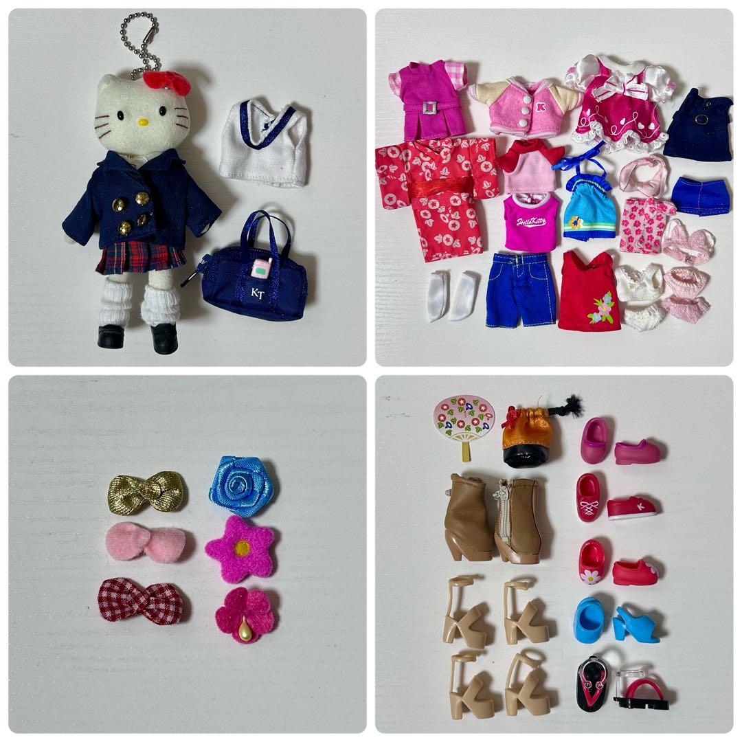 ハローキティ ドレスアップコレクション 大量セット 当時物 サンリオ 制服 浴衣