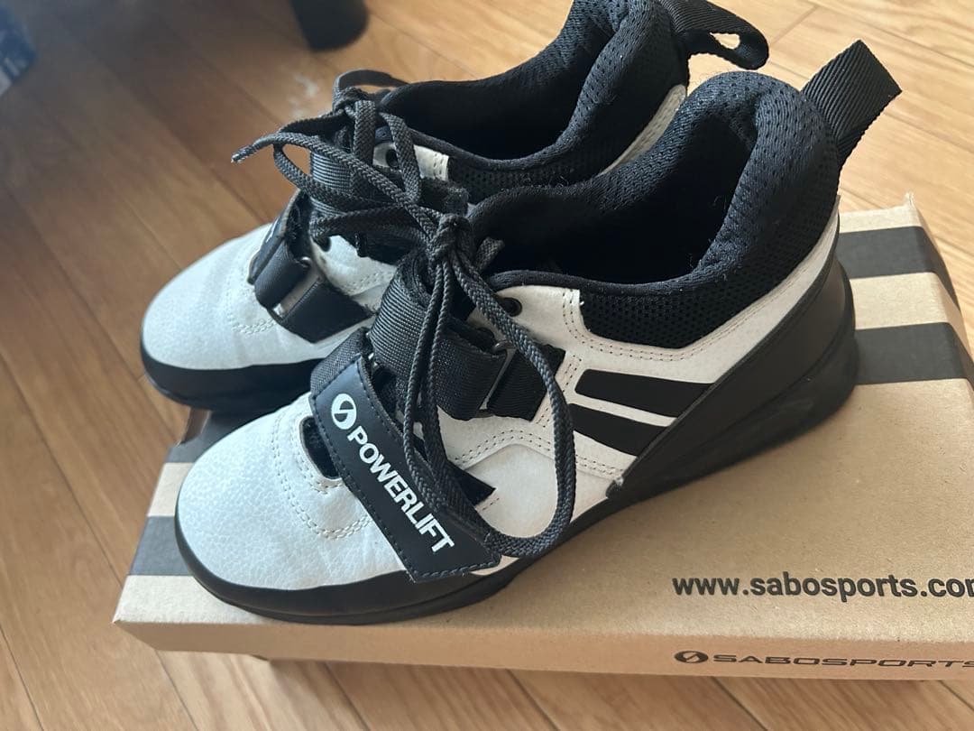 SABO パワーリフト　PRO ホワイト　41 スクワットシューズ