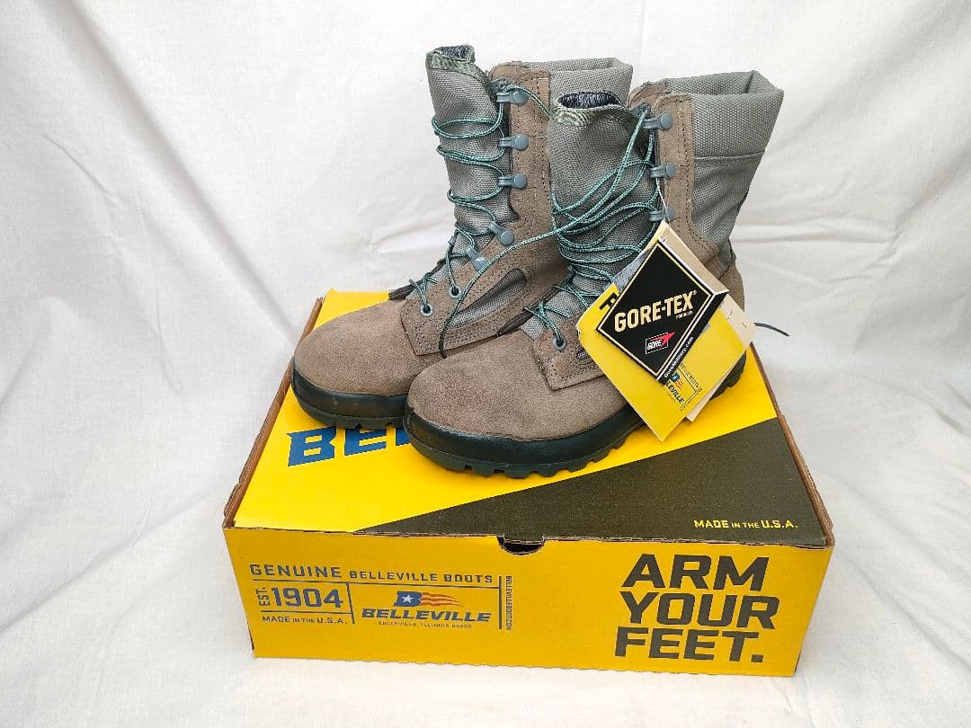 【未使用】Belleville 7.5R ゴアテックス ブーツ ビブラムソール