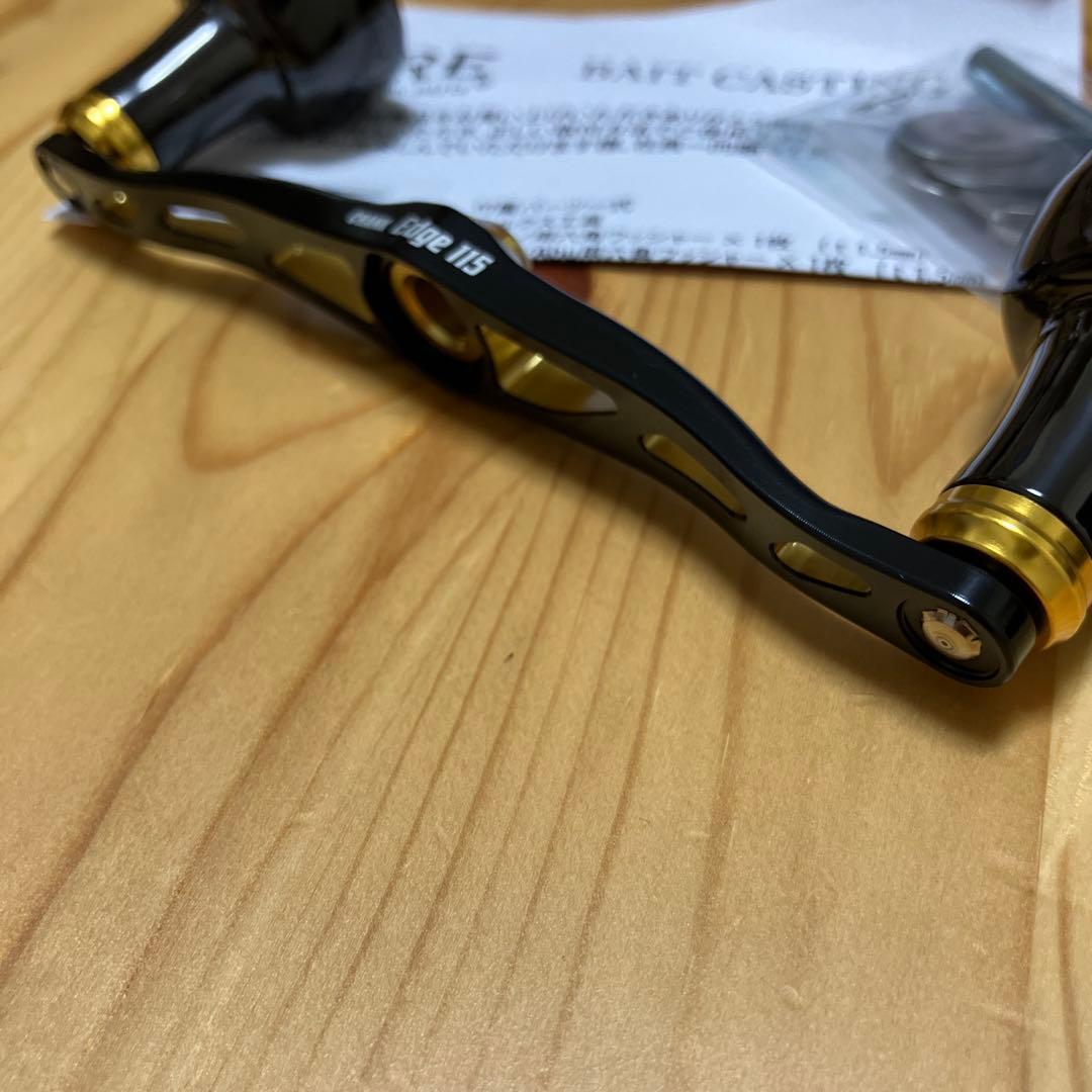 リブレ クランクエッジ115 ダイワ/Abu/フルーガー左巻　ブラックリミテッド