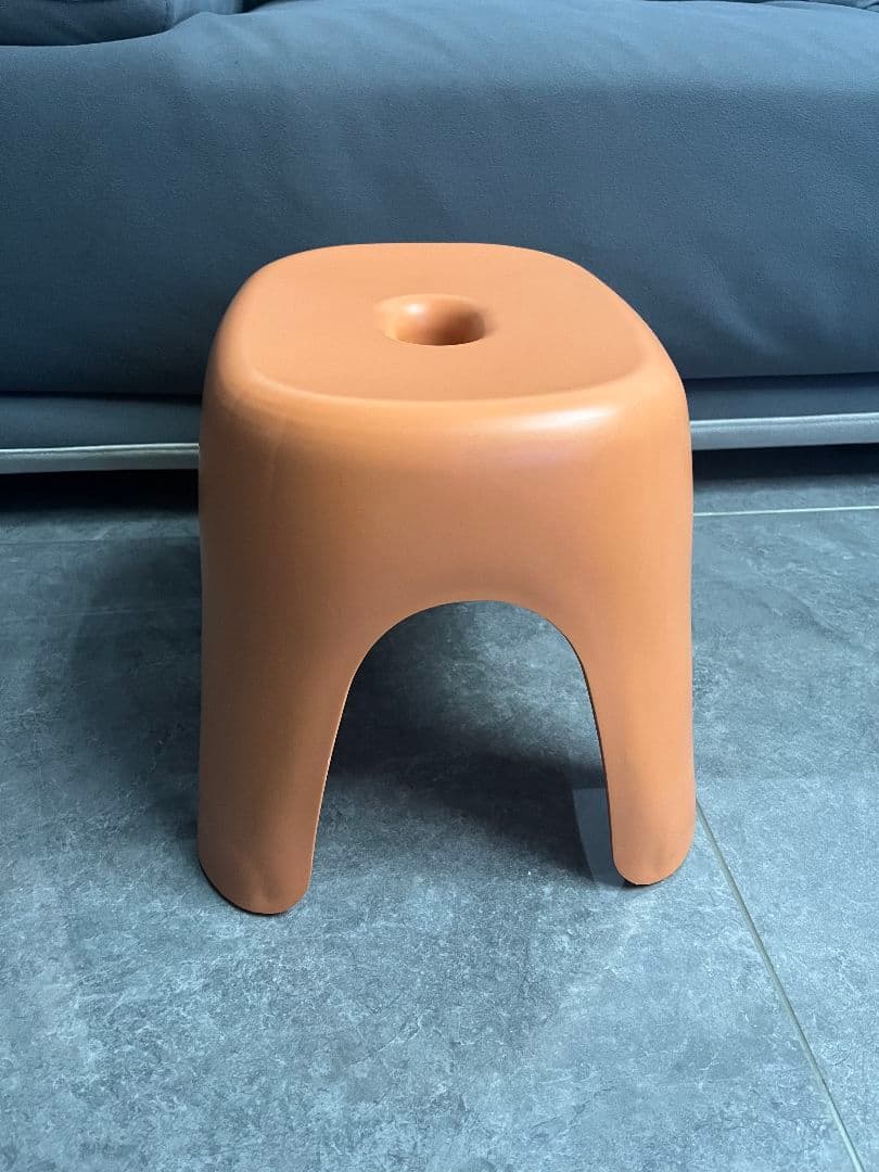 オレンジ プラスチック バスチェア