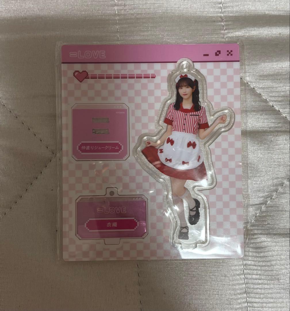 ＝LOVE イコラブ 野口衣織 仲直りシュークリーム アクスタ　アクリルスタンド