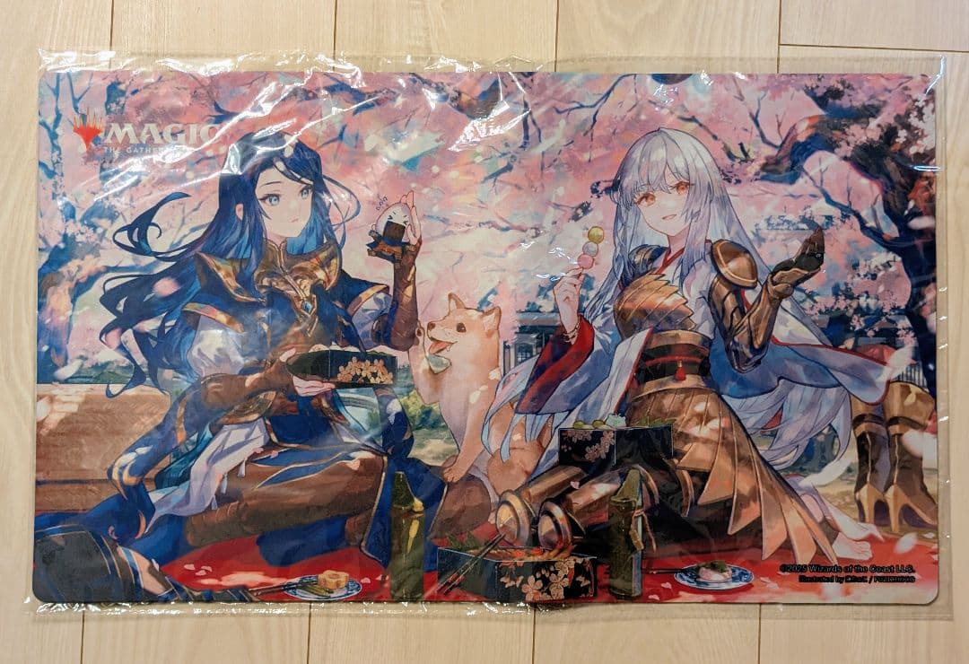 MTG 放浪皇のお花見キャンペーン 放浪皇&ナーセットプレイマット