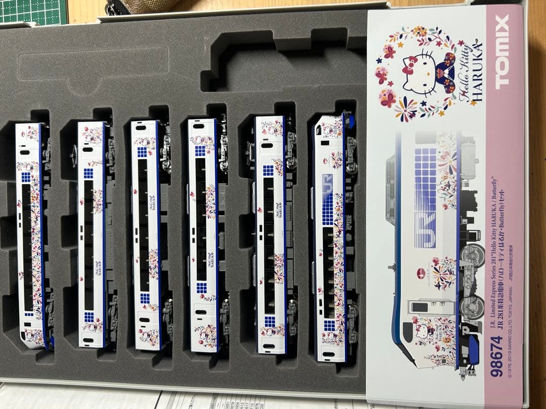 鉄道模型　Nゲージ　TOMIX 98674 281系　ハローキティはるか　6両