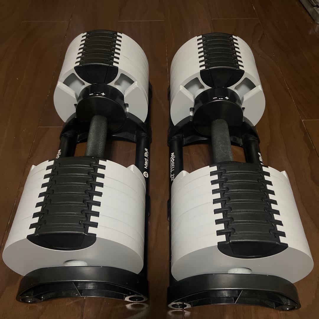 ②フレックスベル NUOBELL ✖︎ Mad Bull 可変ダンベル 32kg