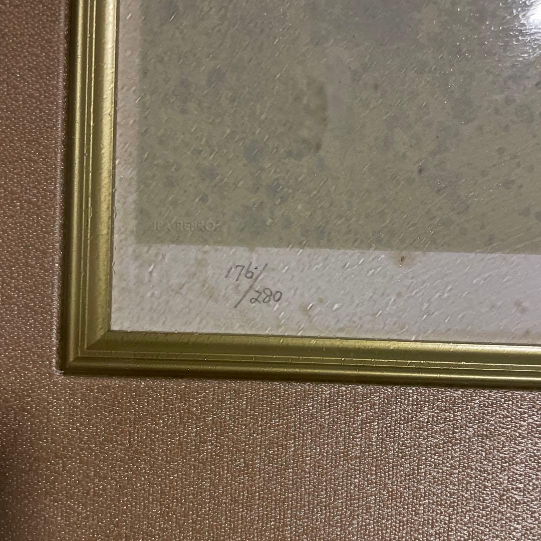 山口華楊　「薔薇」　限定　NO.176/280 リトグラフ