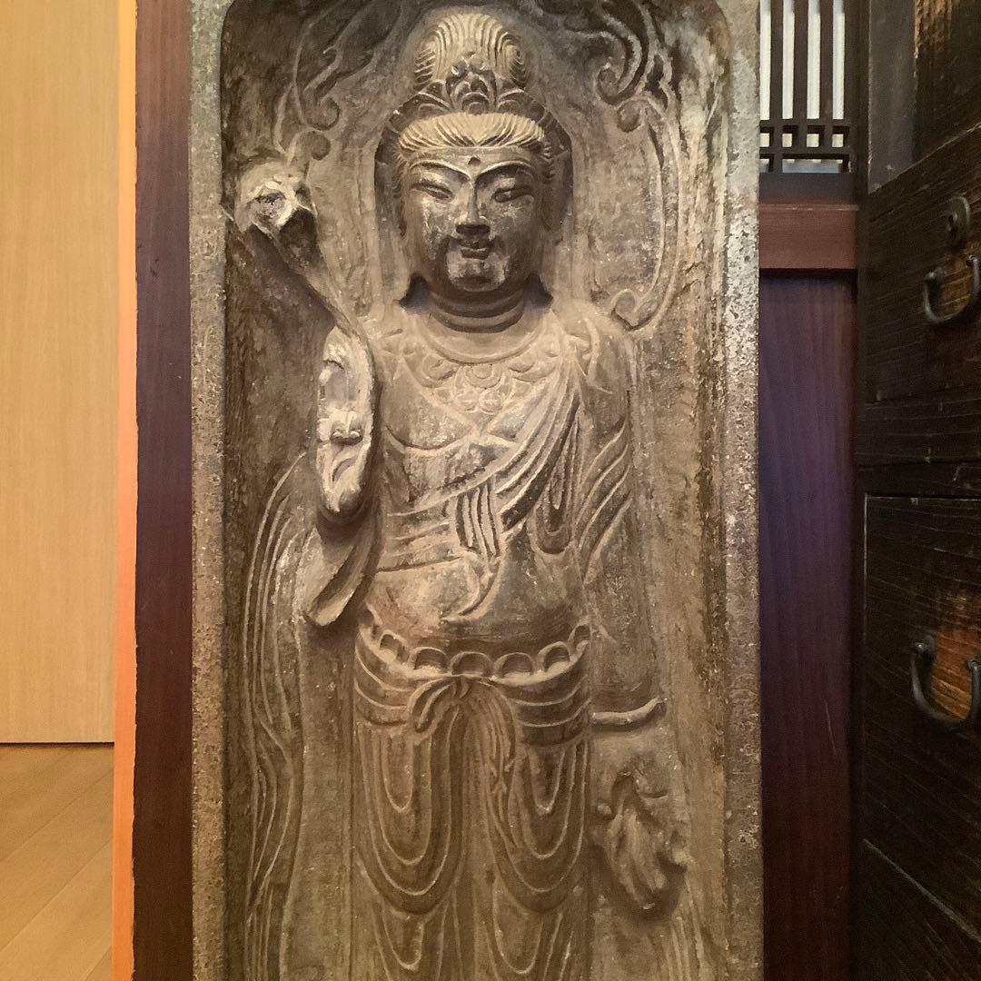 ガ(賀)様売約keep…中国初唐・末期「名品・石仏龕」南北朝時代・大乗仏教寺院