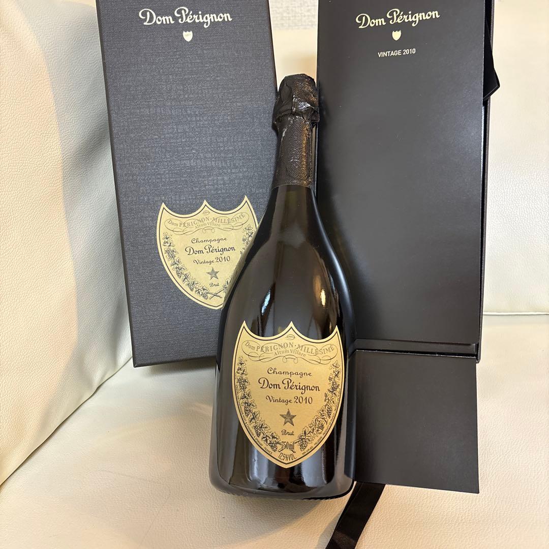 Dom Pérignon シャンパン 2010年ヴィンテージ　箱付き