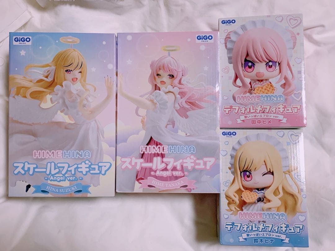 HIMEHINA スケールフィギュア デフォルメフィギュア GiGO限定 4種