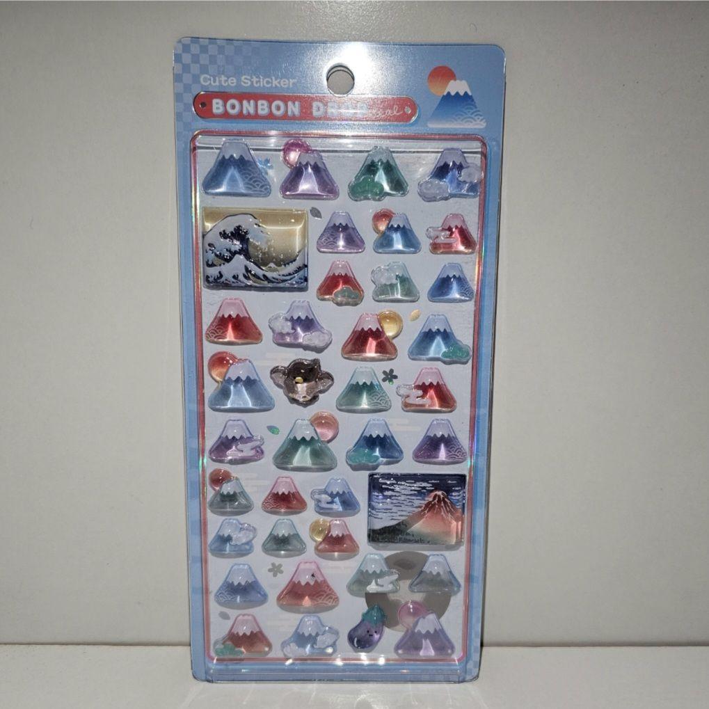 和柄 ボンボンドロップシール ボンドロ 富士山