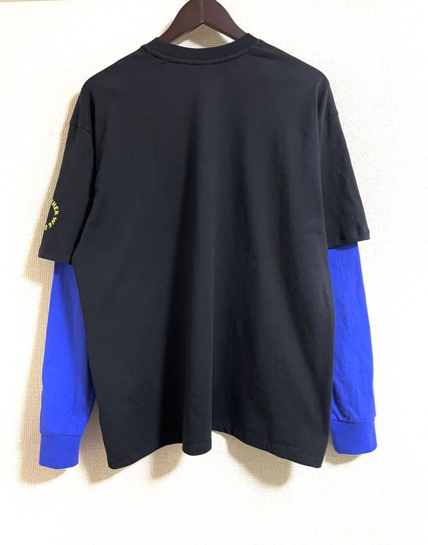 【正規品】新作ZUMBAアジアンロゴオーバーサイズドクルーネック長袖Tシャツ