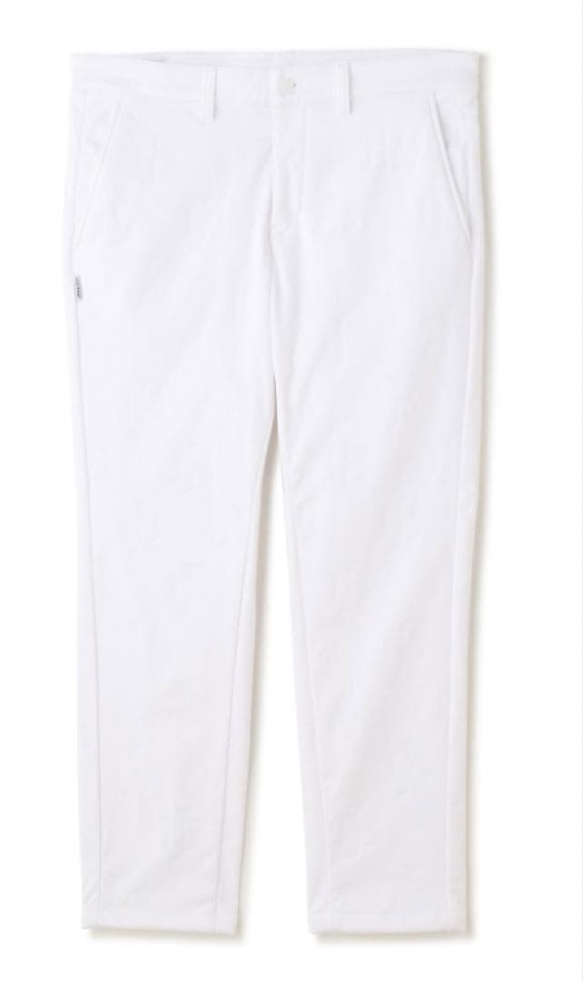 新品 ジャックバニー ピンソニック裏フリース 防風テーパードパンツ(6)LL/白