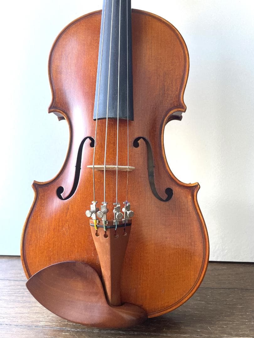 子供用バイオリン 1/2サイズ 裏板一枚板 【美品】