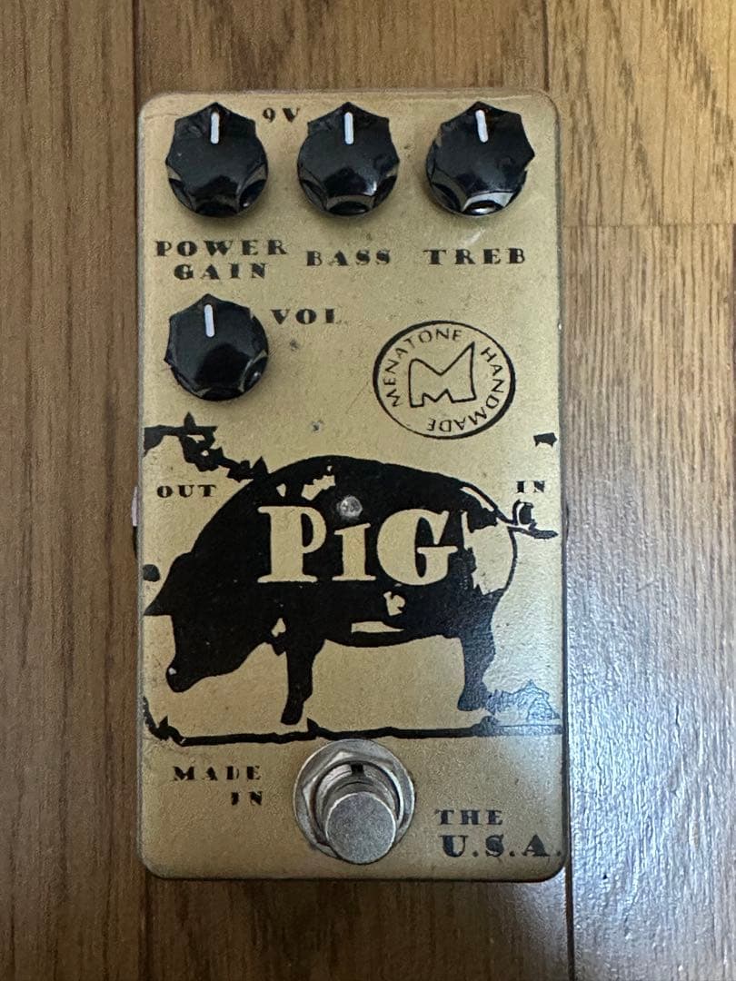 Menatone PiG オーバードライブ ギターエフェクター