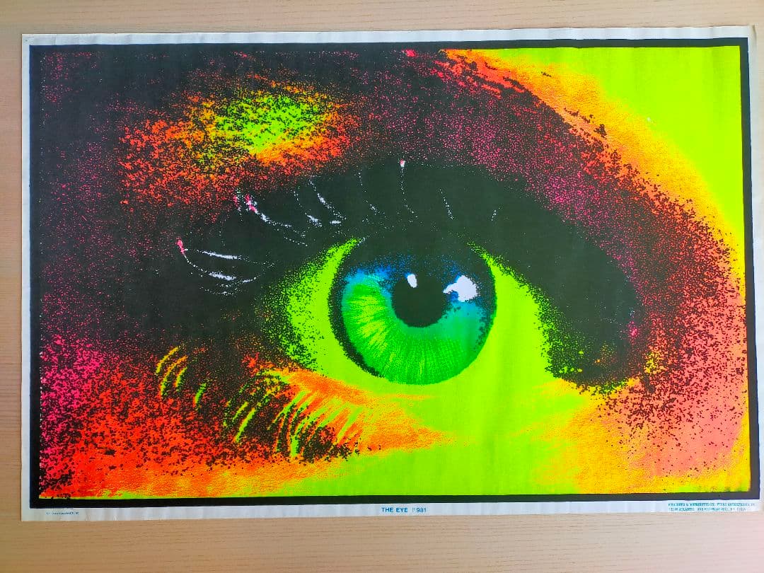 サイケデリック　ポスター　EYE