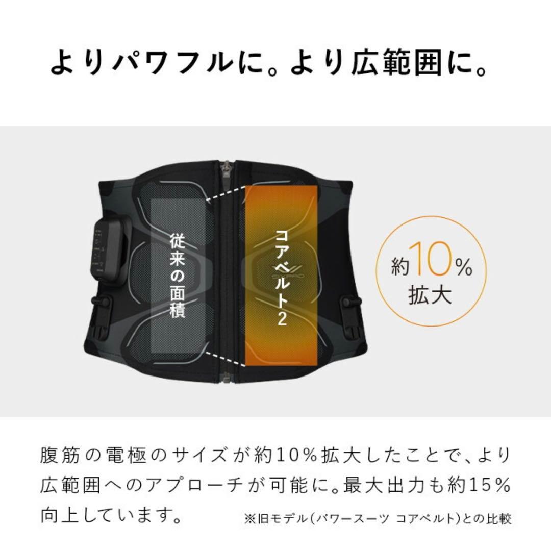 SIXPAD Core Belt2 Mサイズ【使用１回のみ】