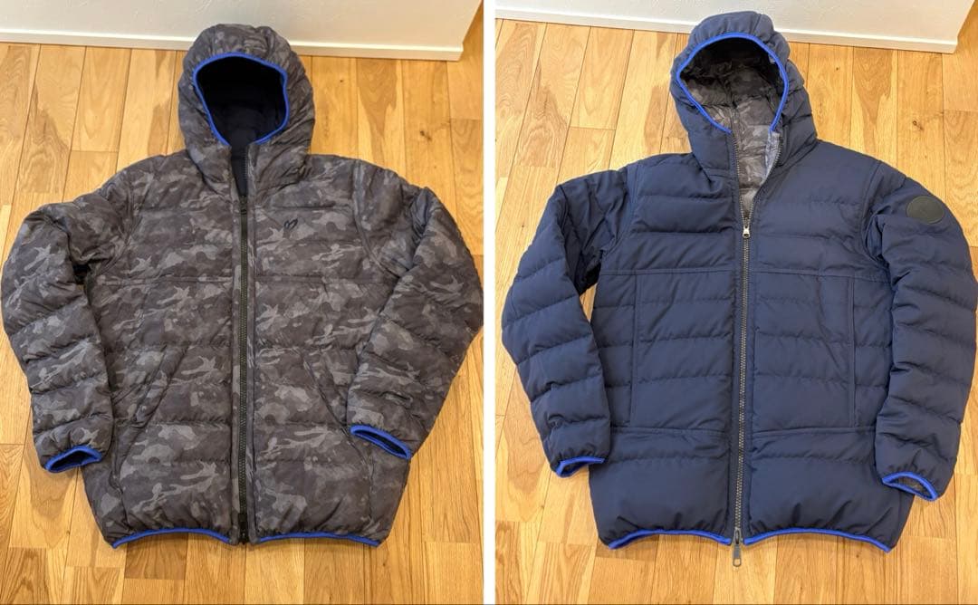 マスターバニー　ダウンジャケット　リバーシブル　5 パーリーゲイツ