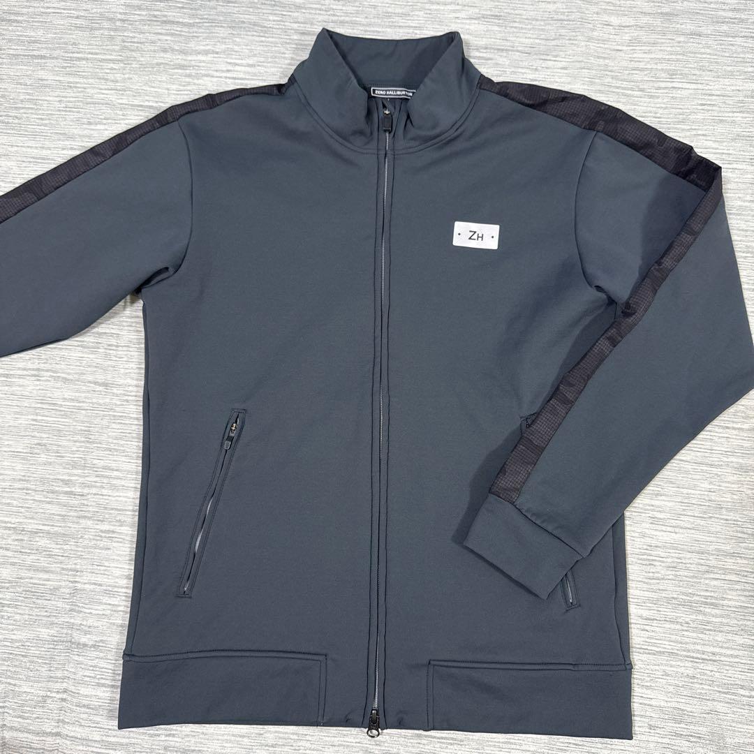 美品　ZERO HALLIBURTON メンズ　ジップジャケット　メンズM
