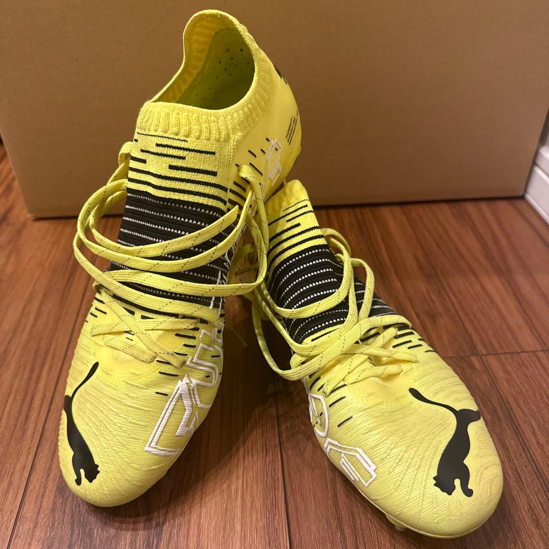 【プロ特注の支給品】　PUMA スパイク　川崎フロンターレ　三笘薫　サイン入り