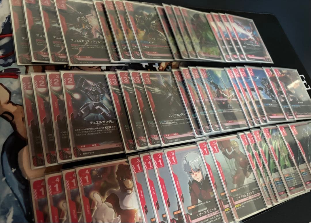 ガンダムカードゲーム　赤　ザフト　デッキ