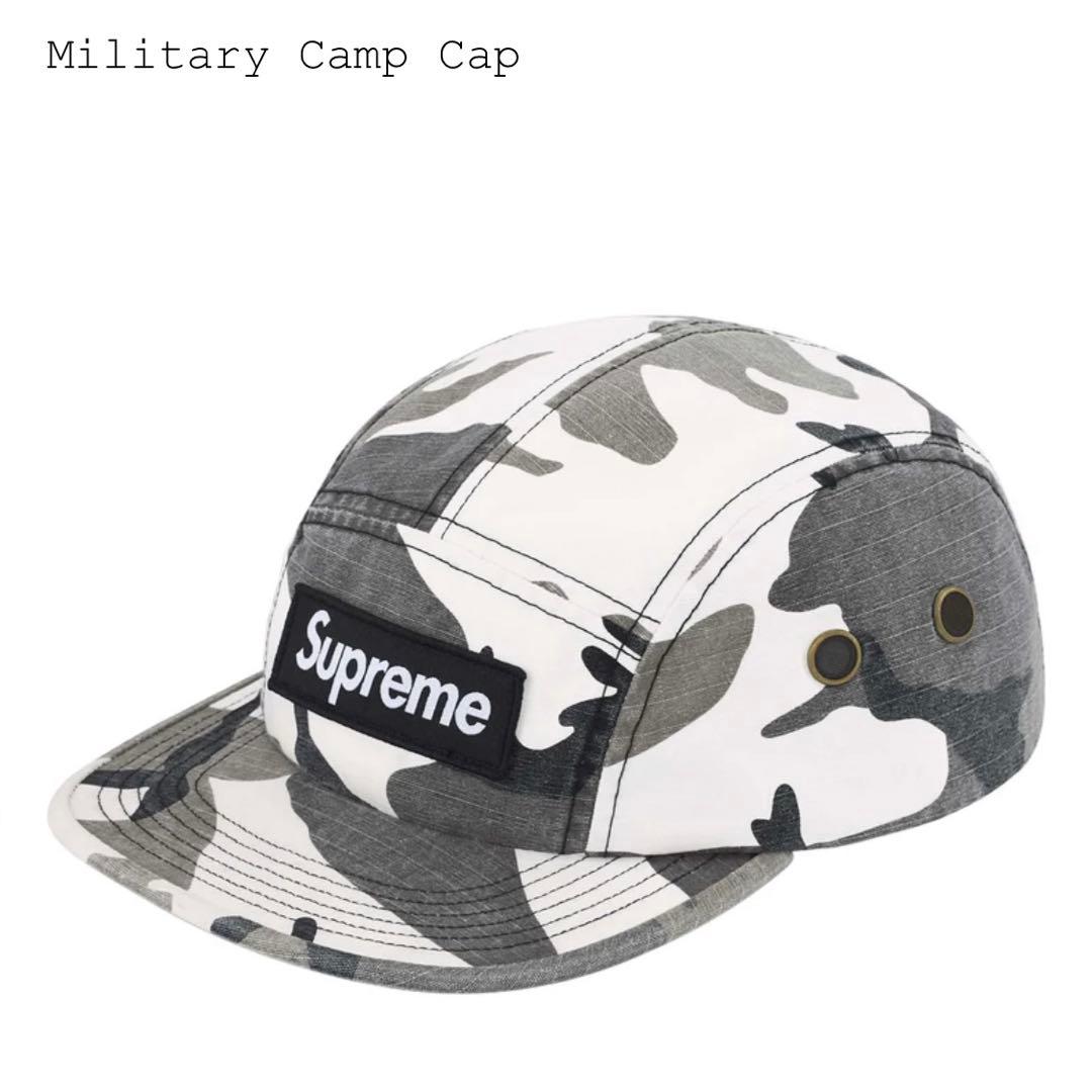 新品25FW supremeMilitaly camp cap正規品 送料無料