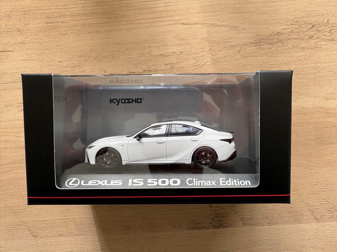 京商　Lexus IS 500 Climax Edition ホワイト