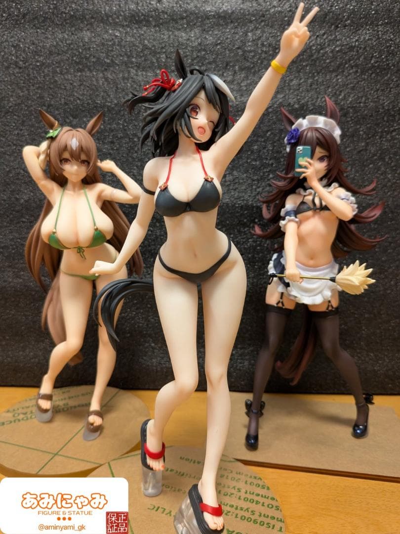 ウマ娘 キタサンブラック フィギュア ガレージキット 塗装済完成品