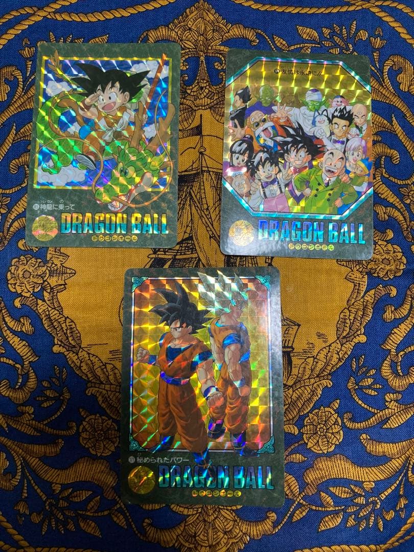 ドラゴンボール　カードダス　ビジュアルアドベンチャー　キラ７枚セット