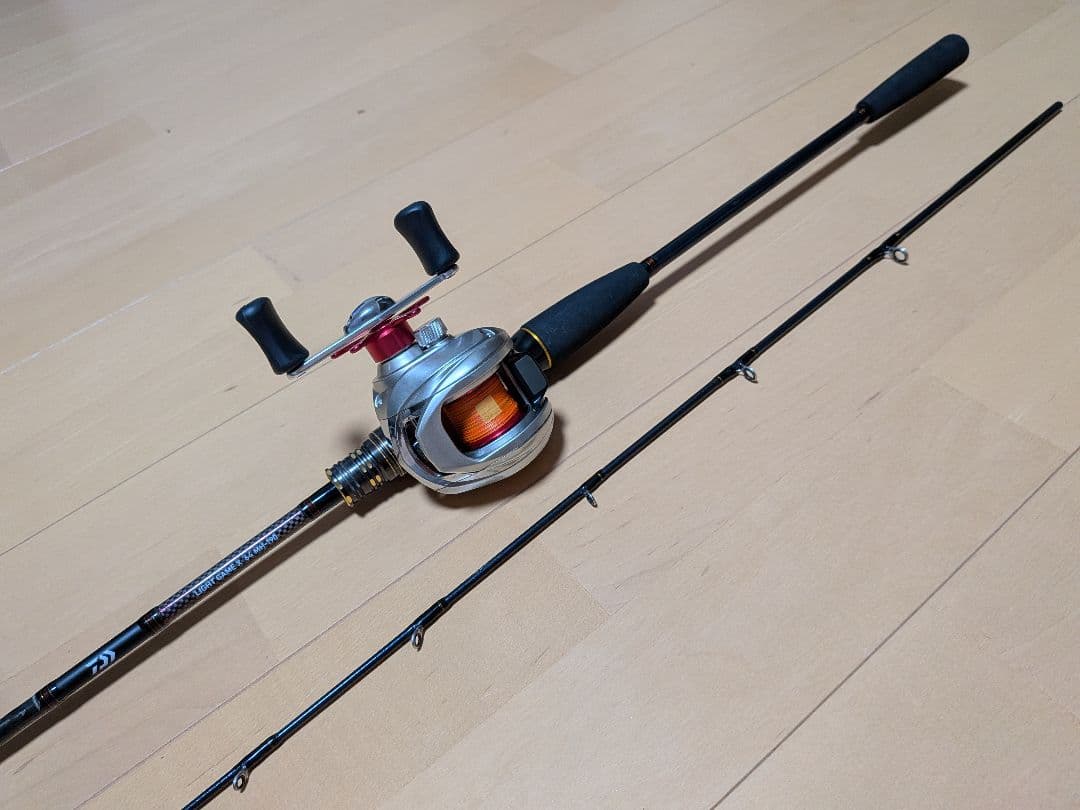 タイラバ　真鯛　タイ　ダイワ　ロッド　ライトゲームX　リール　本体　セット