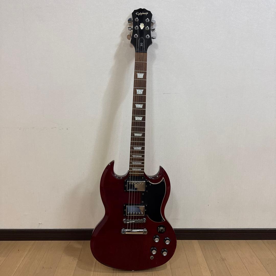 Epiphone エピフォン SG チェリー セットネック G-400初心者最適