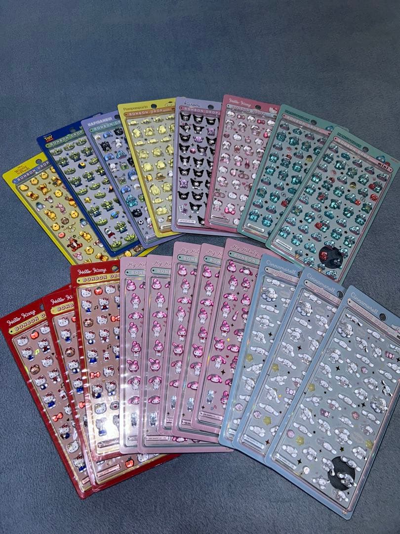 ボンボンドロップシールmini 19個まとめ売り