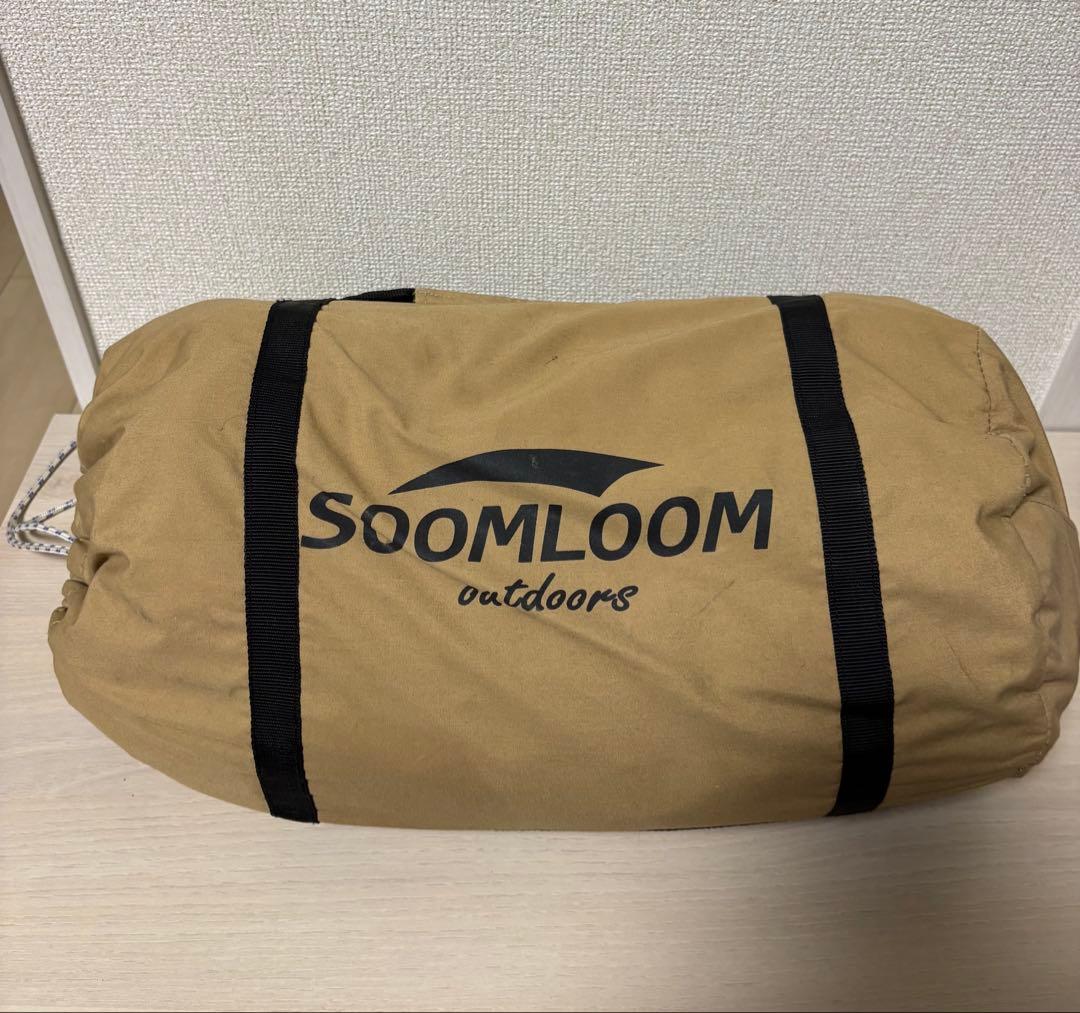 【SOOMLOOM】TC Adranus タープ 4.2m x 4.1m